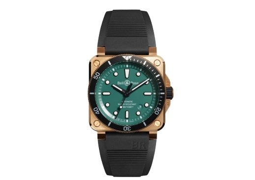 Bell & Ross柏莱士全新推出BR 03-92 Diver Black & Green Bronz