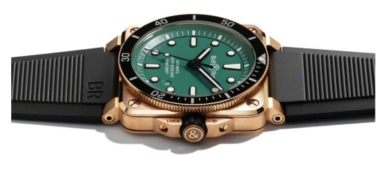 Bell & Ross柏莱士全新推出BR 03-92 Diver Black & Green Bronz