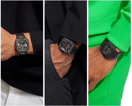 Bell & Ross 柏莱士推出全新BR 05 BLACK CERAMIC系列